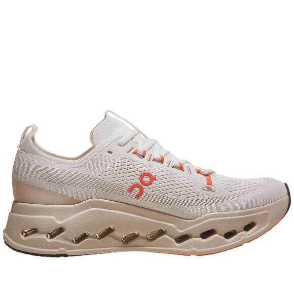 NEW ON men's cloudsurfer max running shoes in ivorysalmon